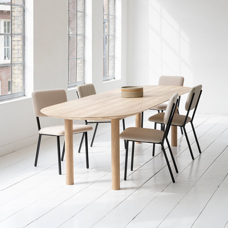 Design modern dining chair | Co Chair without armrest  hallingdal65 153 | Studio HENK| 