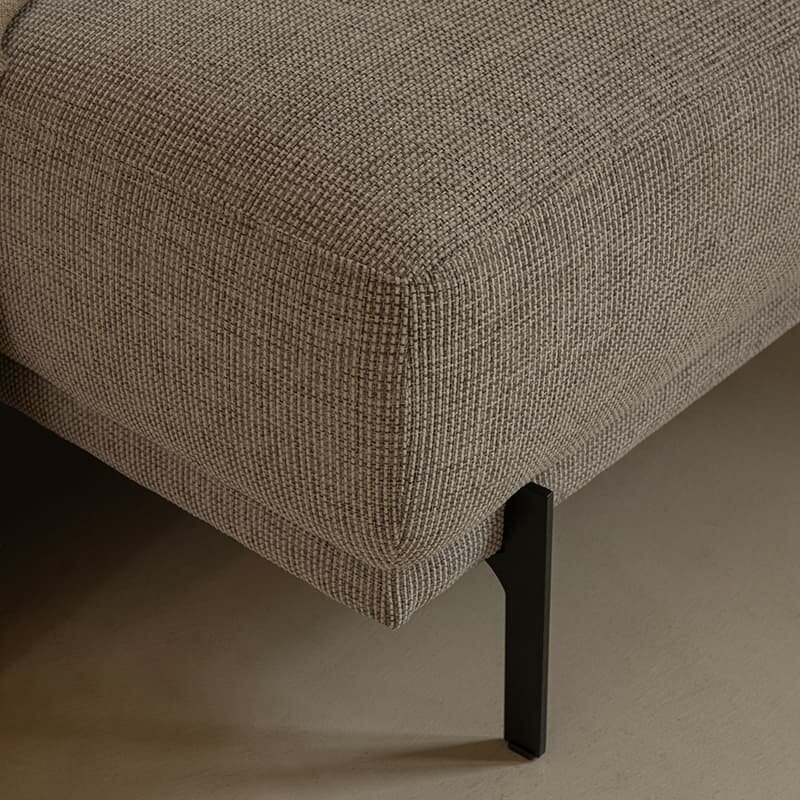 Design modern sofa | Cave Sofa 2,5 seater arm left cube lightgrey60 | Studio HENK | 