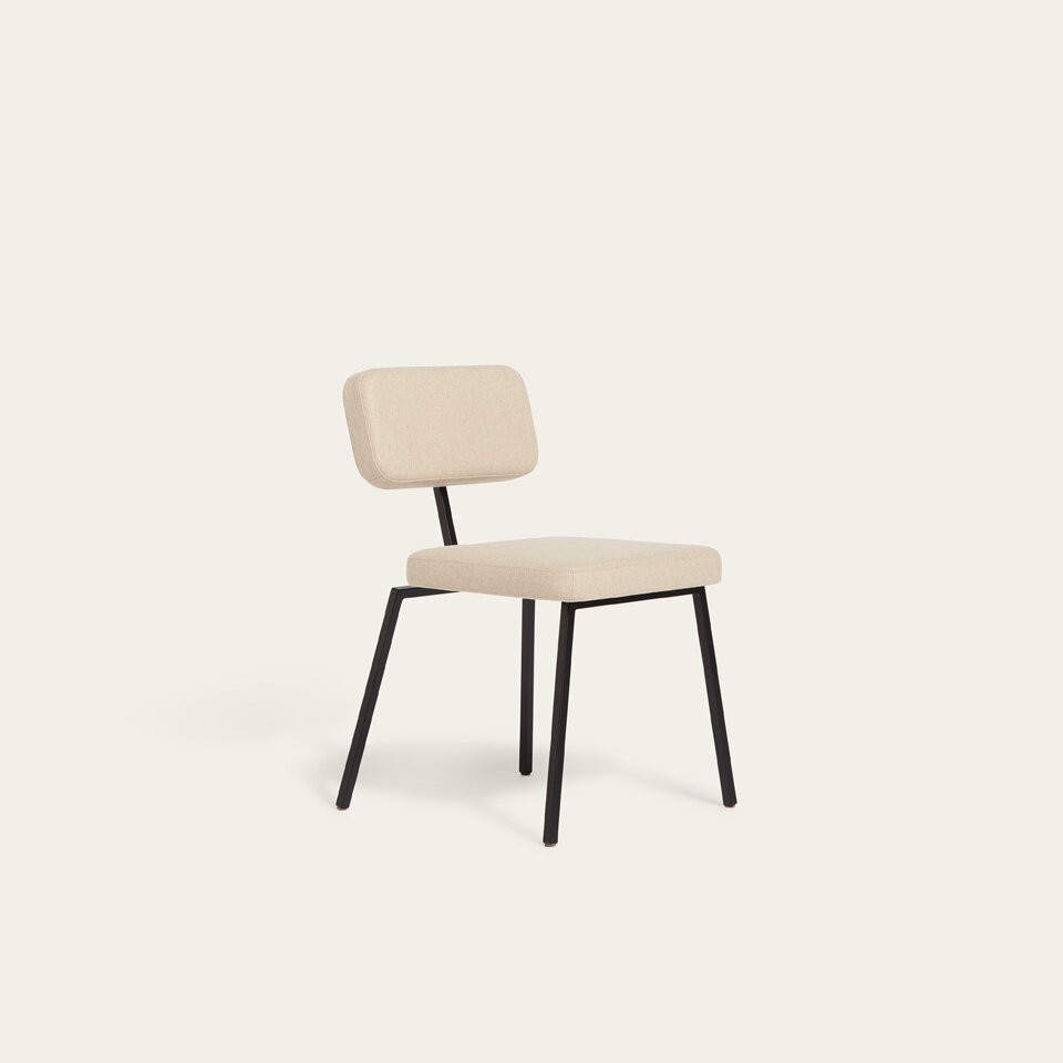 Design modern dining chair | Ode Chair without armrest steelcuttrio3 636 | Studio HENK| 